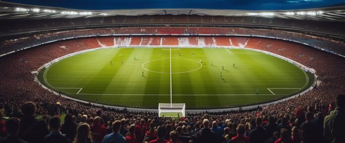 Christian_Pulisic_in_action_during_a_soccer_match_dribbling_the_ball_forward Christian Pulisic in action during a soccer match, dribbling the ball forward.