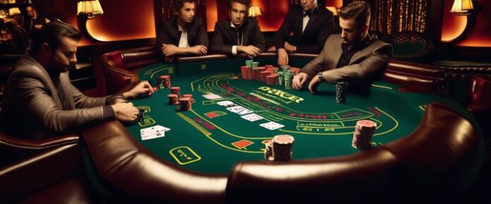 Donnacha O'Dea slowrolling at a poker tournament table.