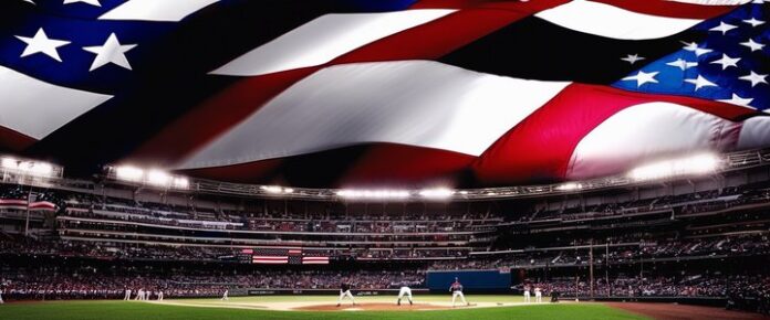 Judge holding poker chips at a tournament table.