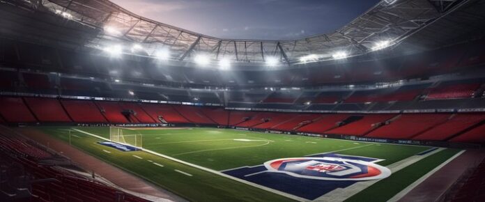 Poker player at table, stacking chips and smiling.