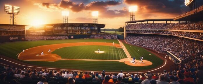 Poker player holding cards at a tournament table.