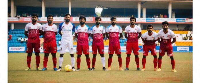 Poker players competing at a tournament table.
