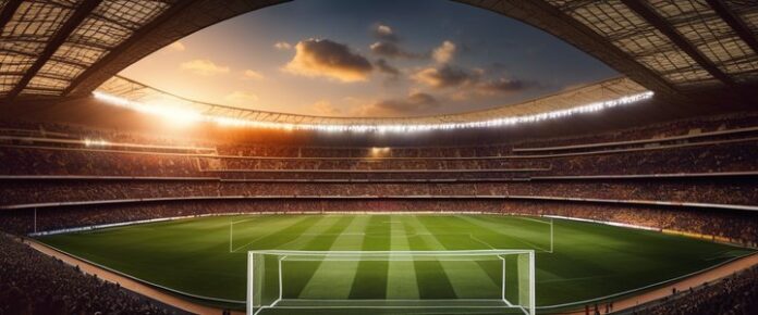 Poker players competing at a tournament table with cards and chips.