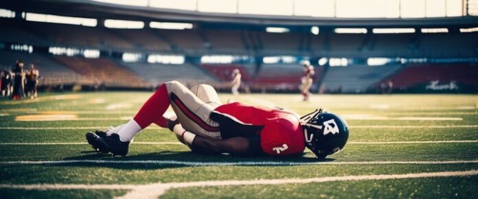 Ryan Ramczyk sitting at a poker table, looking at cards.