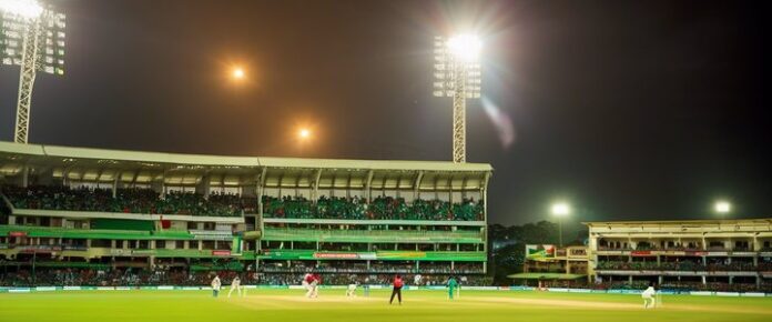Taijul bowling as Zimbabwe batsmen struggle against Bangladesh.