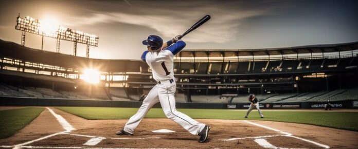 Aaron Judge swinging bat during a baseball game.