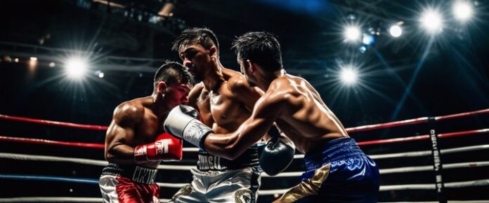 Boxer Cacace knocks out Wood with 9th-round technical knockout punch.