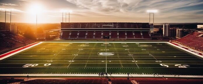 Brock Purdy in 49ers uniform, throwing a football on the field.