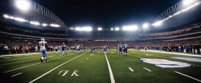 Cam Ward holding a football, smiling, in a Titans jersey.