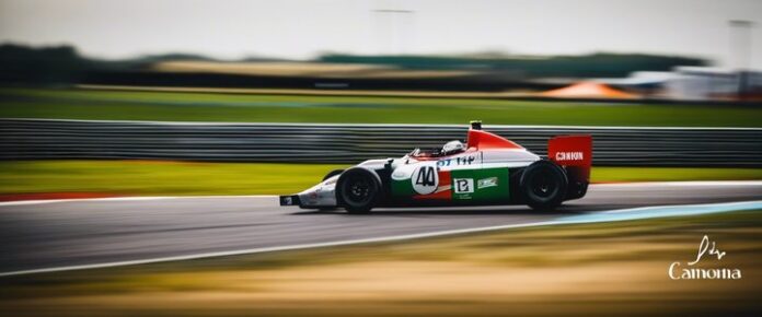 Cars crossing finish line in extremely close Cup Series race.