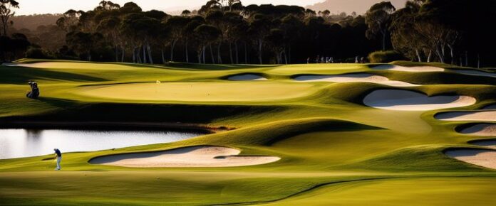 Golfer Rory McIlroy signs Australian Open contract.