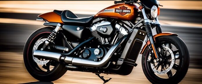 Harley-Davidson and MotoGP officials shaking hands at partnership announcement.