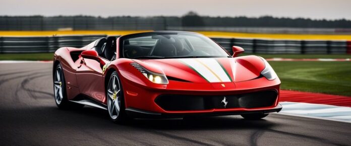 Lewis Hamilton in racing gear, looking focused on the track.