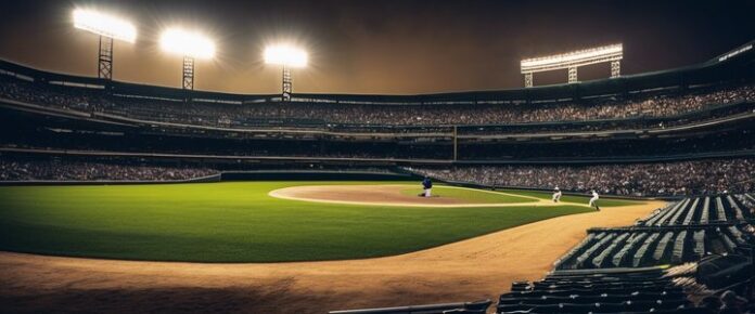 MLB draft prospects in action on the baseball field.