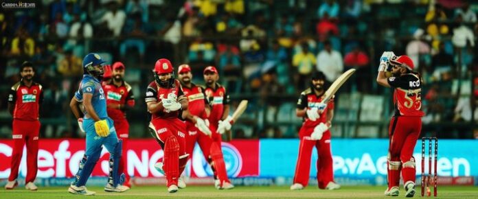 MS Dhoni in action during RCB vs CSK IPL match