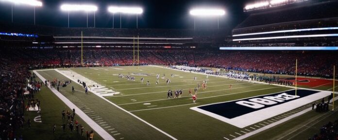 Poker players competing at a tournament table with cards and chips.