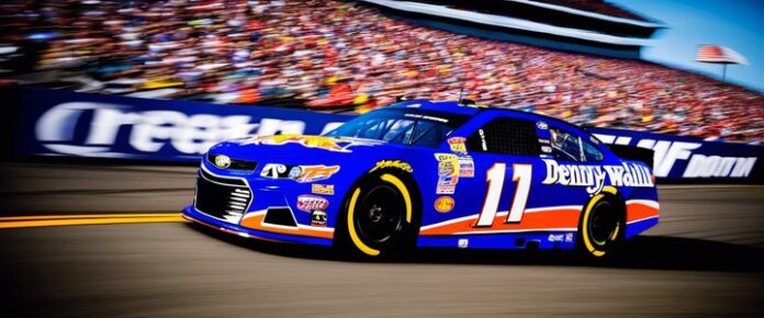 Stock photo related to Denny Hamlin Calls Out Michael Waltrip for Saying NASCAR Fans Don’t Understand What They’re Watching