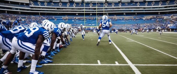 T.Y. Hilton and Tyreek Hill on the football field in action.