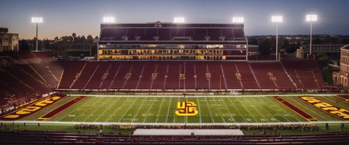 USC coach extending offer to surprised 2027 recruit.