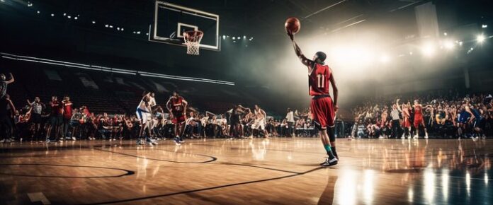 Walter Clayton Jr. shooting a three-pointer during a basketball game.
