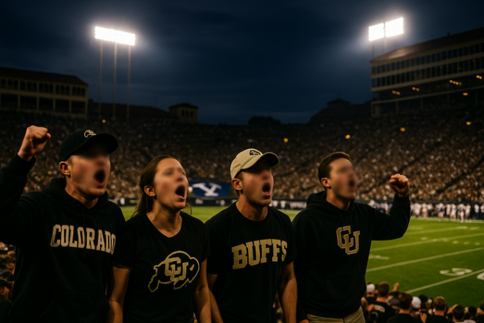 Professional football image for Colorado Buffs hit with $50,000 fine after fans chant at BYU