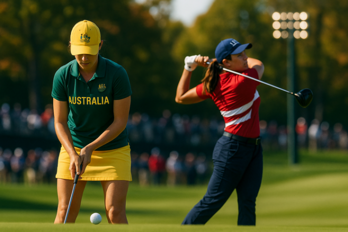 Professional golf image for Australia Stuns United States to Capture LPGA International Crown