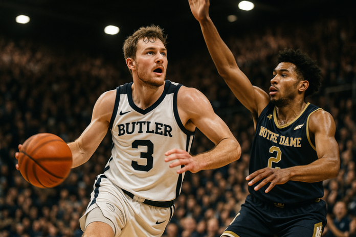 Professional basketball image for Four Takeaways From Butler’s Exhibition Slip‑Up Against Notre Dame