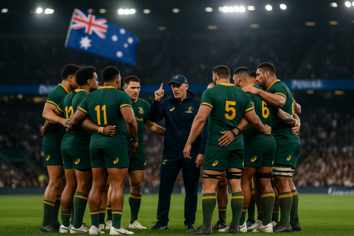 Professional rugby image for Joe Schmidt Keeps Cool as Wallabies Face England’s Home‑Field Edge