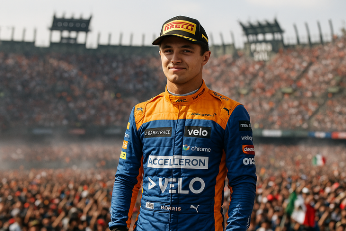 Professional f1 car image for Why the Mexican crowd turned on Lando Norris at the podium