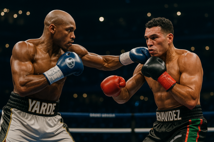 Professional boxing image for Anthony Yarde eyes redemption in third shot at the light‑heavyweight crown against David Benavi