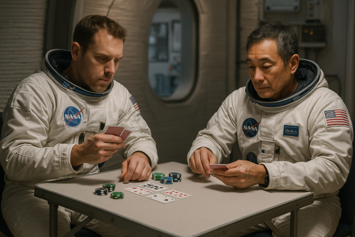 how-a-deck-of-cards-became-nasas-secret-tool-for-mars-prep Professional poker image for How a Deck of Cards Became NASA’s Secret Tool for Mars Prep